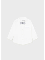 Mayoral Mayoral L/s dressy shirt White - 24 01116