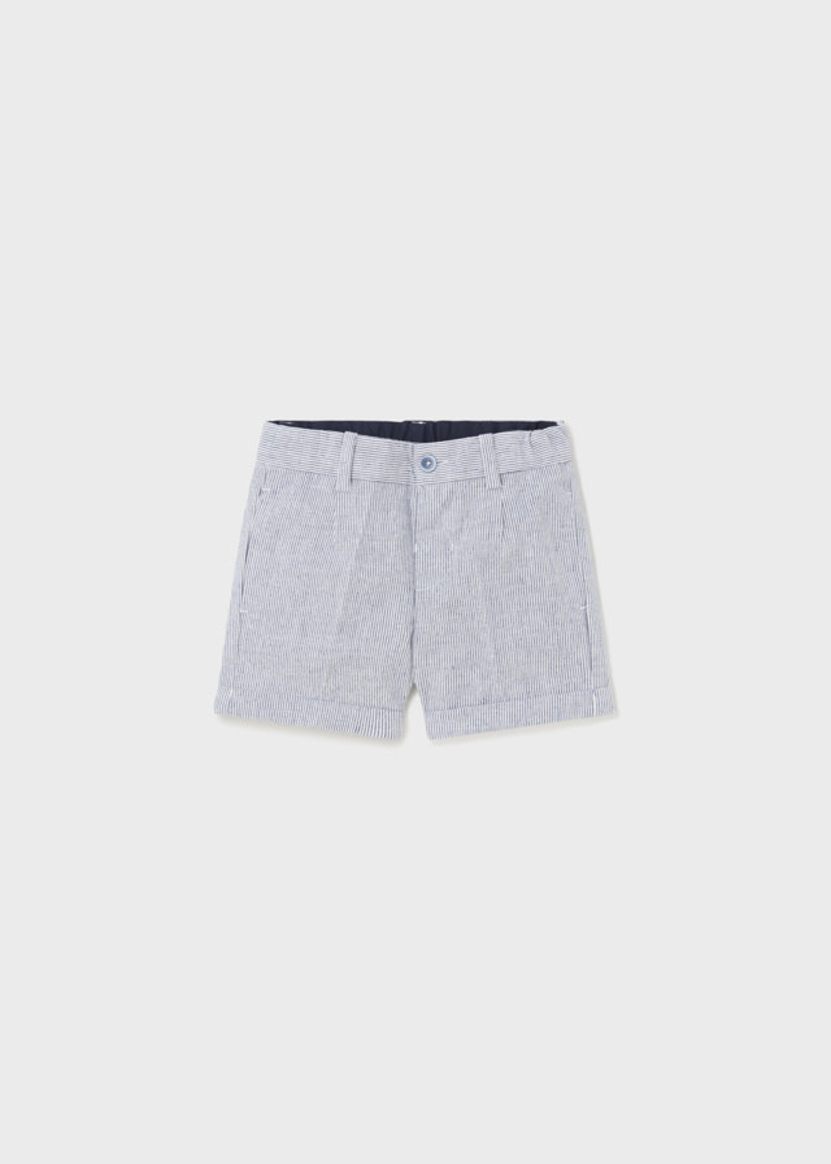 Mayoral Mayoral Linen dressy shorts Navy - 24 01237