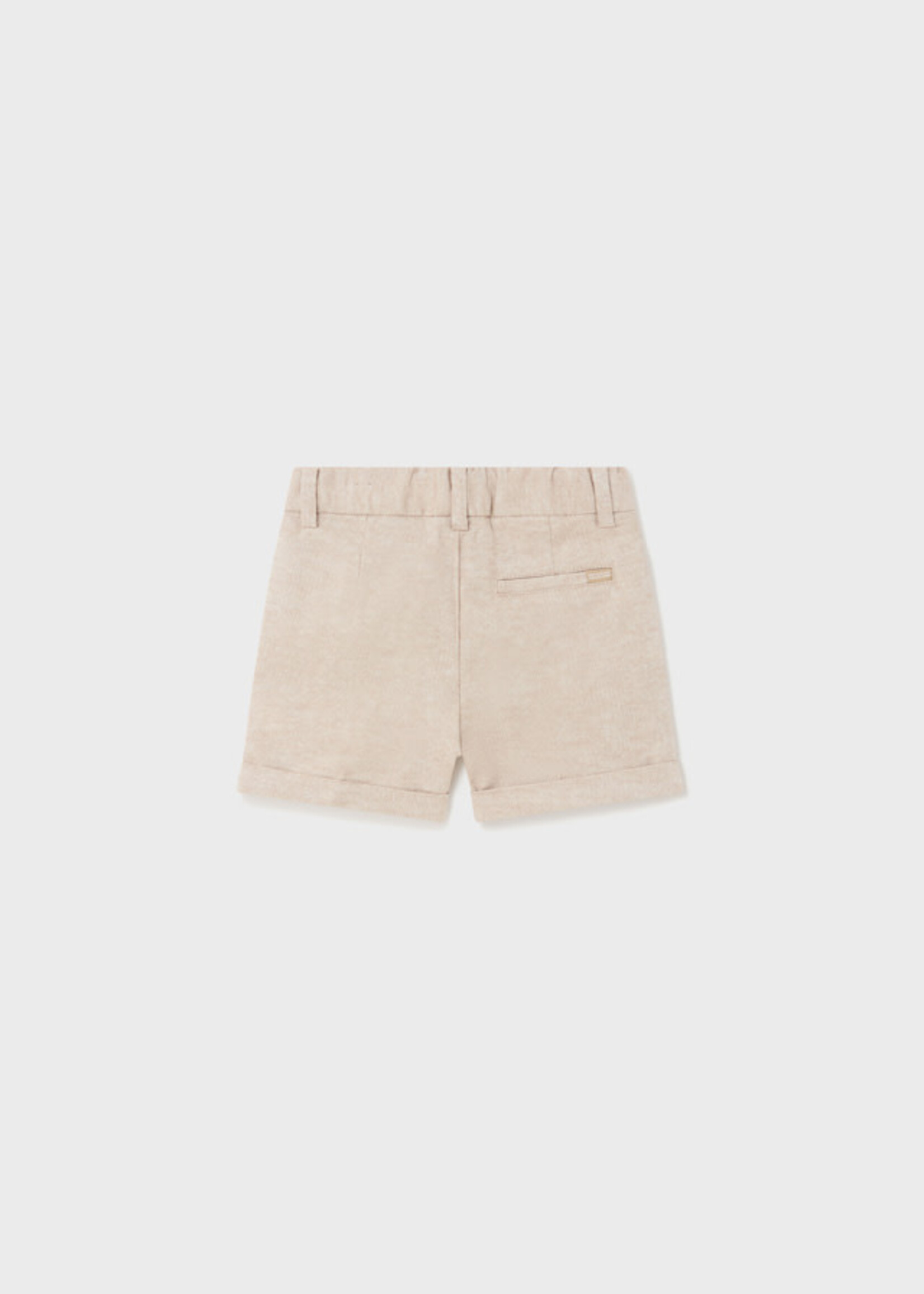 Mayoral Mayoral Linen dressy shorts Coconut - 24 01237