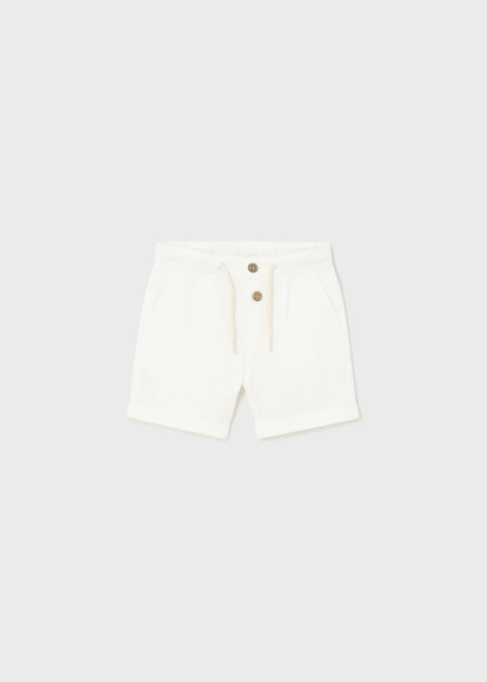 Mayoral Mayoral linen relax shorts White - 24 01227