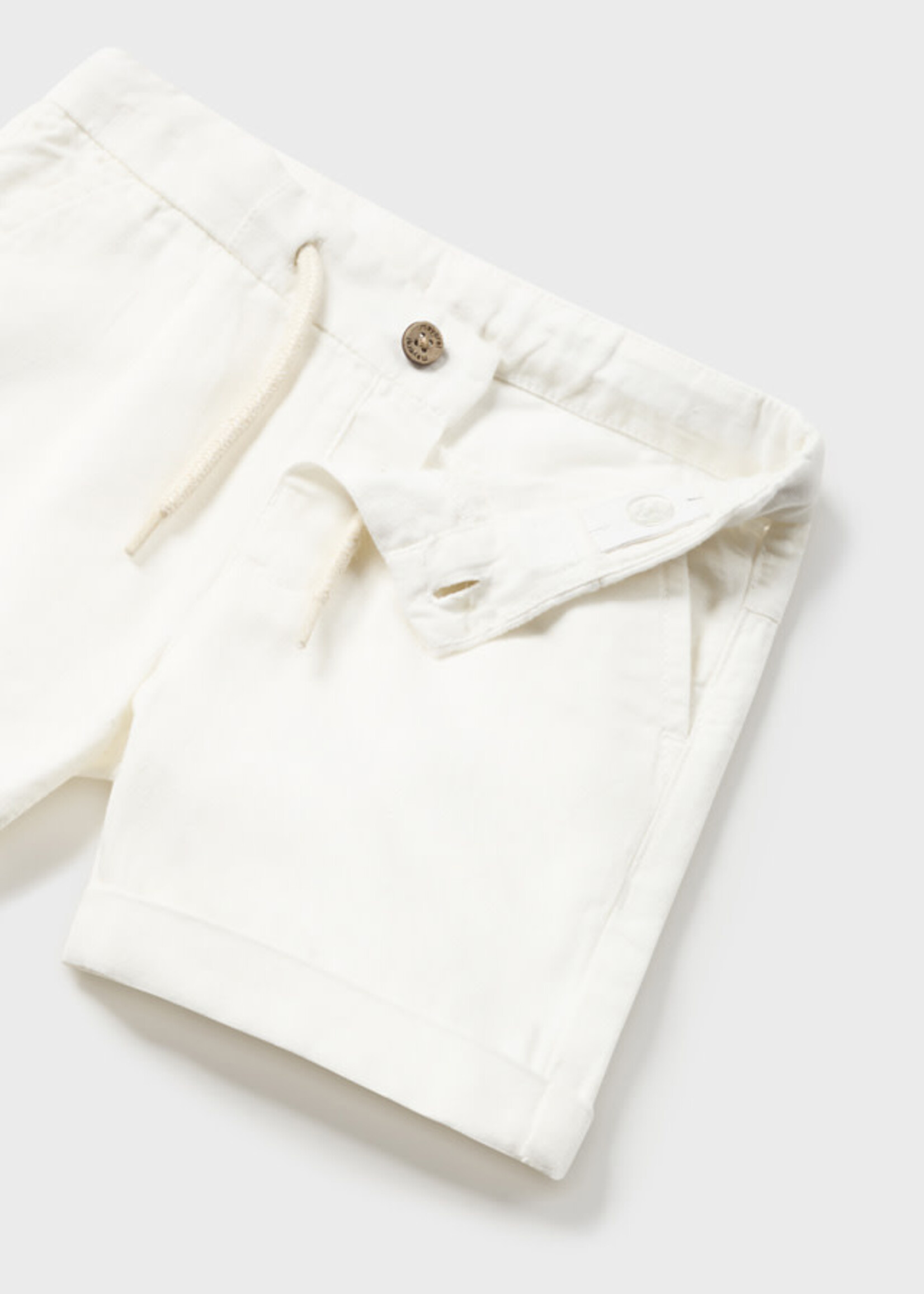 Mayoral Mayoral linen relax shorts White - 24 01227