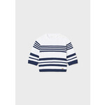 Mayoral Mayoral Knit sweater White-Nava - 24 01378