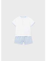 Mayoral Mayoral Polo short set Cloud - 24 01245