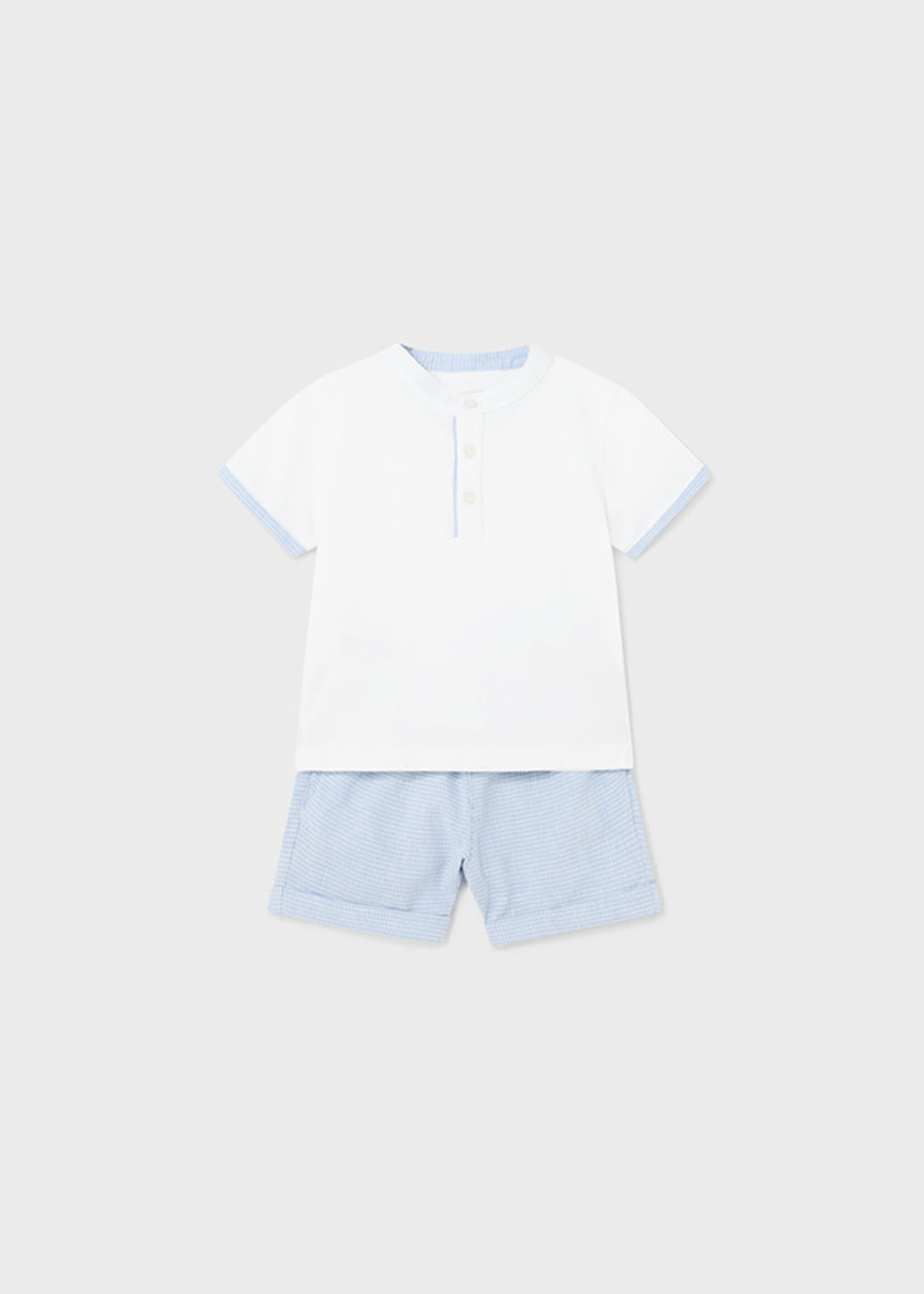 Mayoral Mayoral Polo short set Cloud - 24 01245