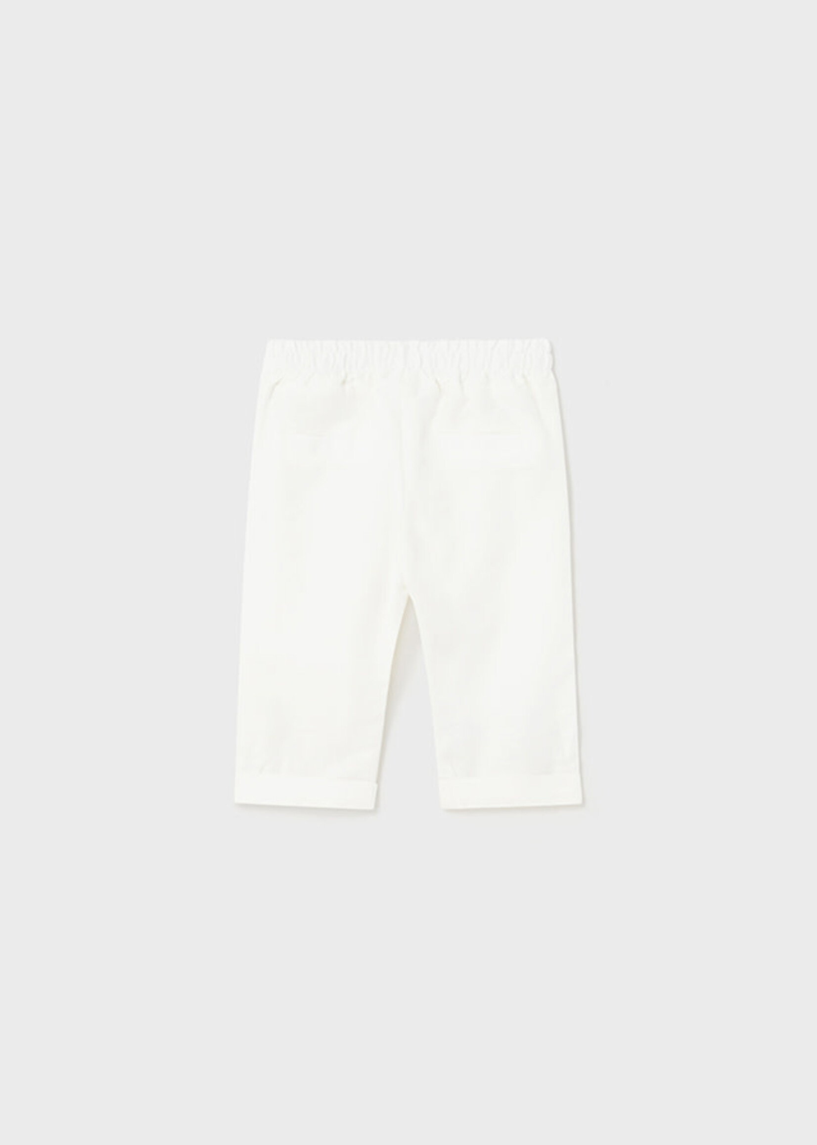 Mayoral Mayoral Linen long trousers White - 24 01538