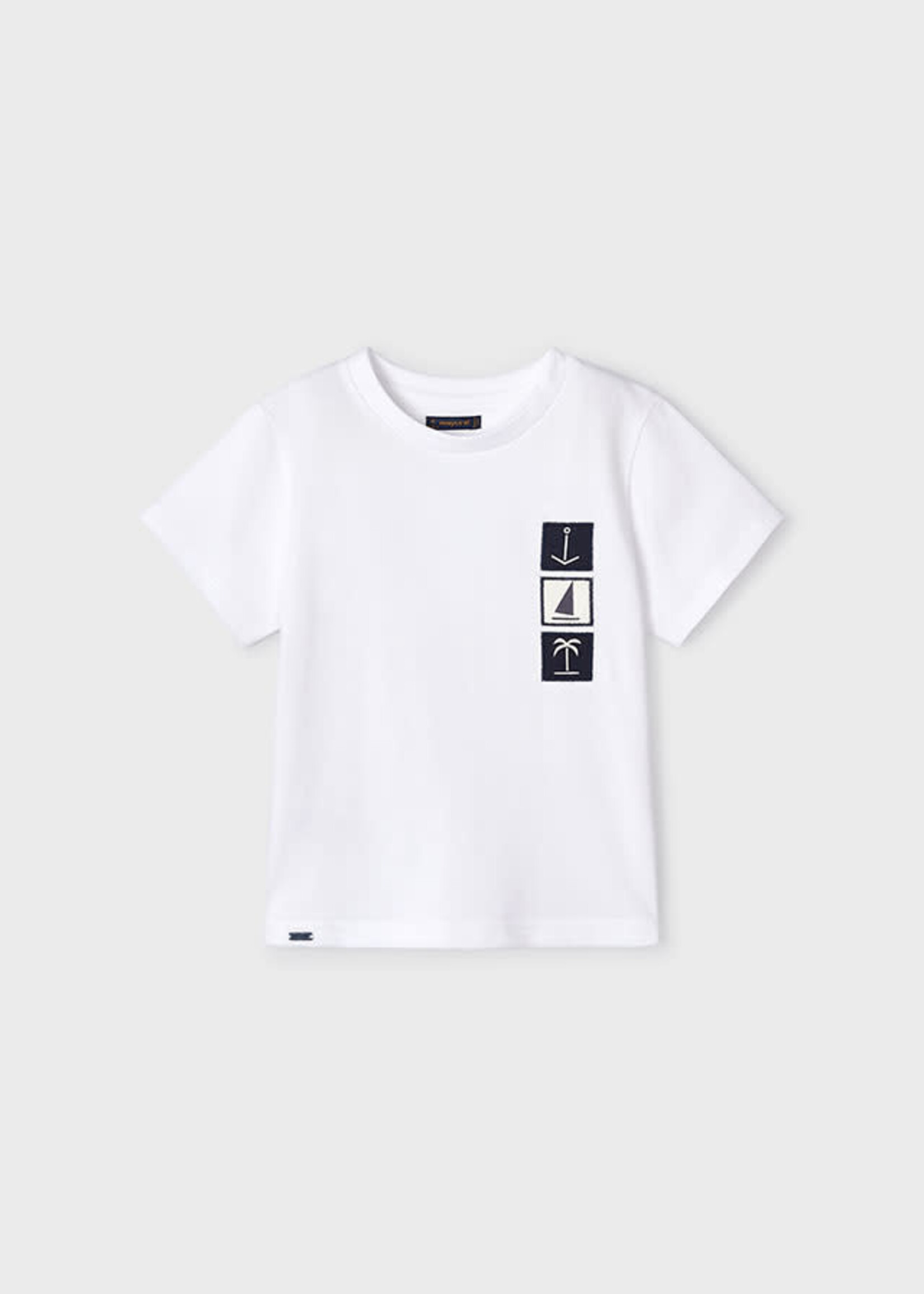 Mayoral Mayoral S/s t-shirt White - 24 03001