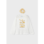 Mayoral Mayoral L/s t-shirt Natural - 24 03092