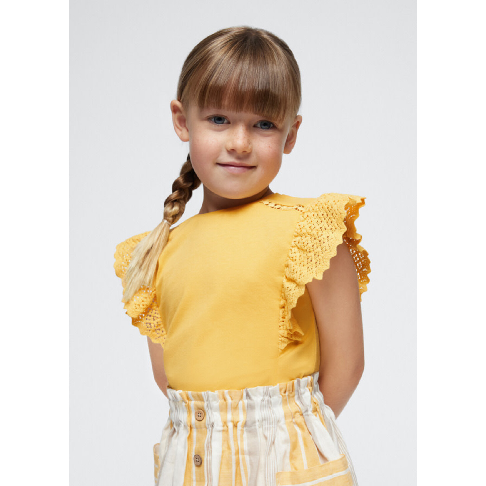 Mayoral Mayoral S/s t-shirt Honey - 24 03082