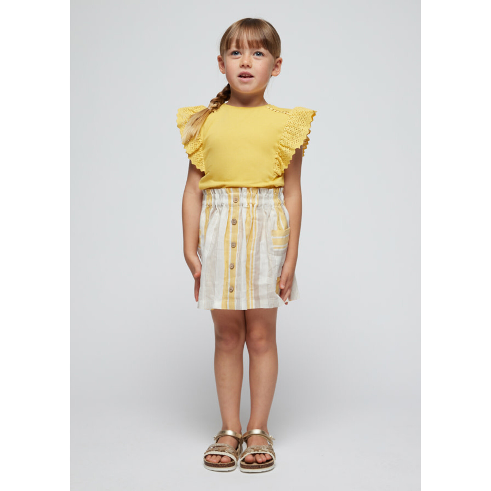 Mayoral Mayoral S/s t-shirt Honey - 24 03082