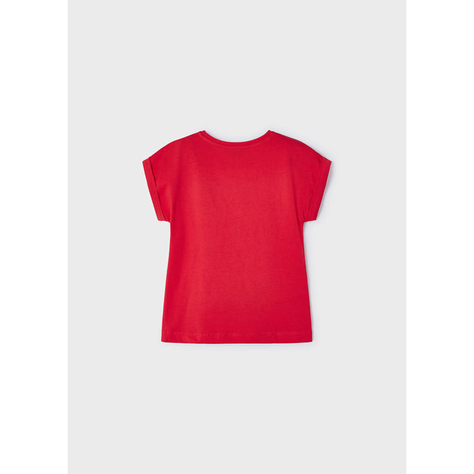 Mayoral Mayoral S/s crochet t-shirt Granadine - 24 03087