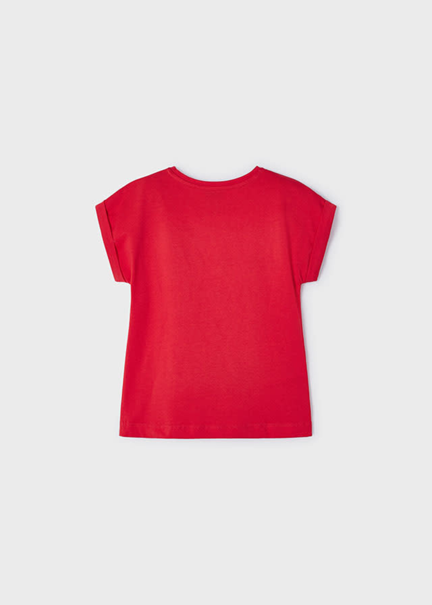 Mayoral Mayoral S/s crochet t-shirt Granadine - 24 03087