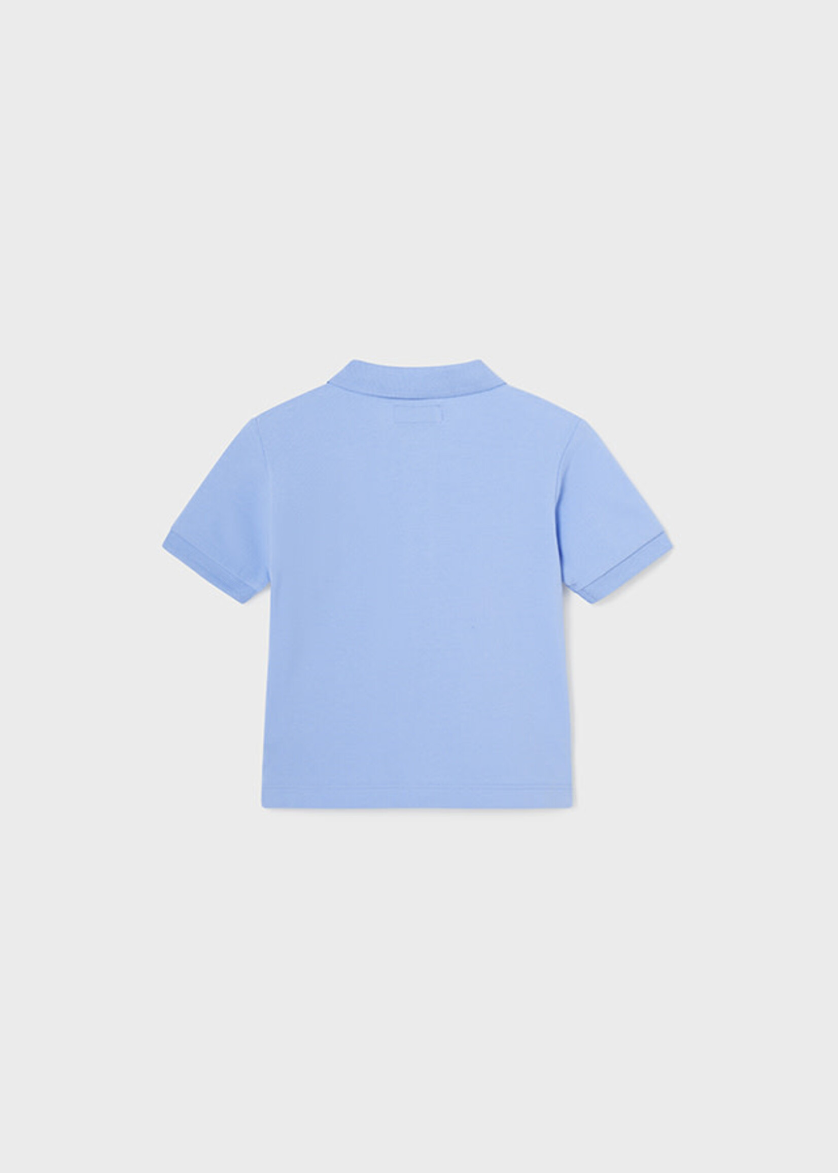 Mayoral Mayoral Basic s/s polo Ocean - 24 00102