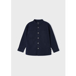Mayoral Mayoral Mao collar overshirt Navy - 24 03118