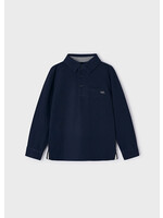 Mayoral Mayoral L/s polo Navy - 24 03111