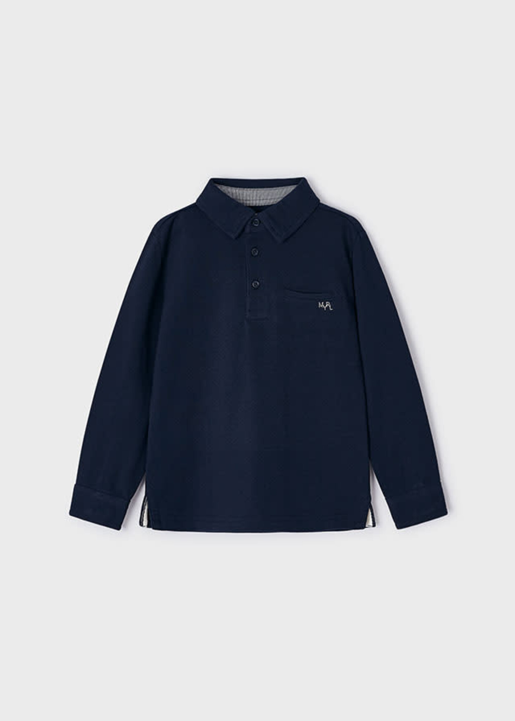 Mayoral Mayoral L/s polo Navy - 24 03111