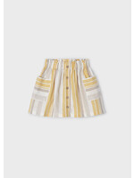 Mayoral Mayoral Stripe skirt Honey - 24 03902