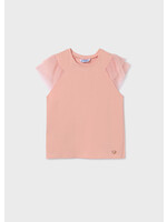 Mayoral Mayoral S/s t-shirt Tulip rose - 24 06001