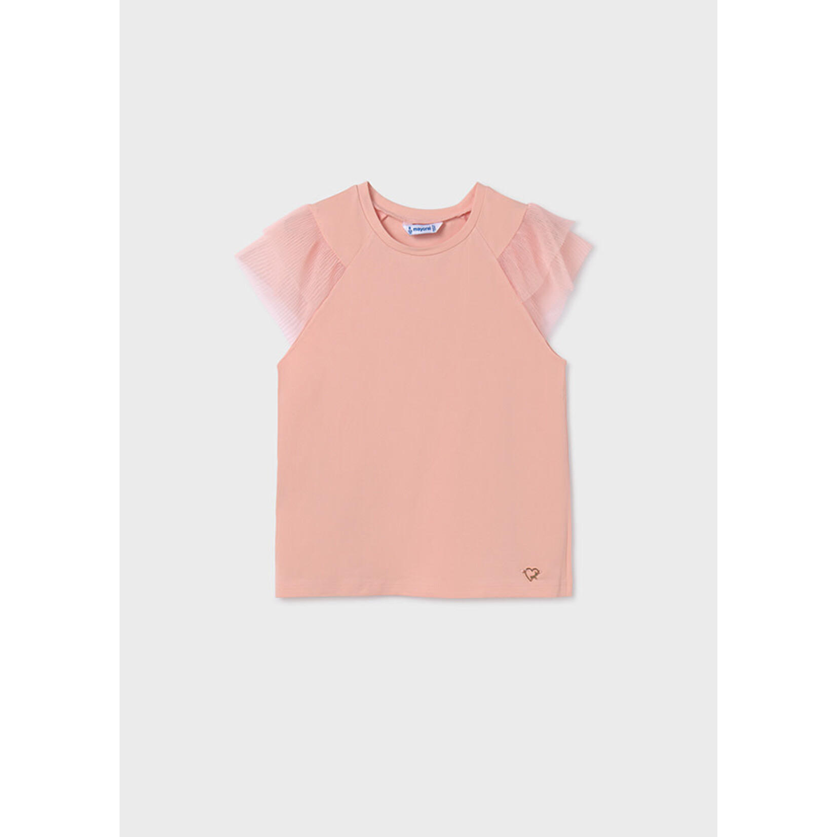 Mayoral Mayoral S/s t-shirt Tulip rose - 24 06001