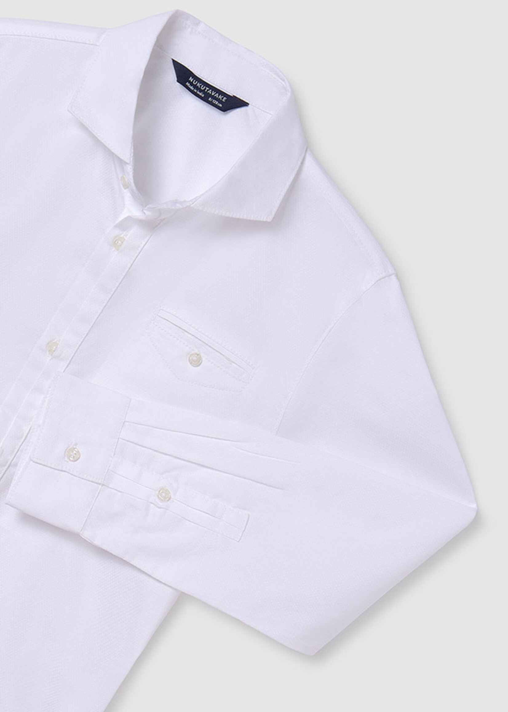 Mayoral Mayoral L/s dress shirt White - 24 06124