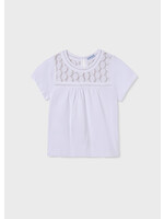 Mayoral Mayoral S/s t-shirt White - 24 06005