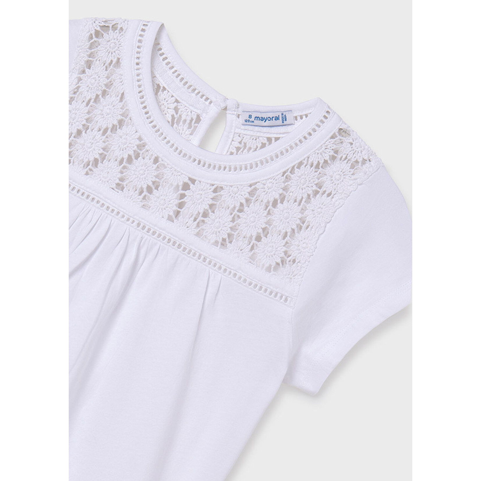 Mayoral Mayoral S/s t-shirt White - 24 06005