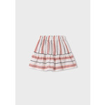 Mayoral Mayoral Stripe skirt Brick red - 24 06938