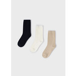 Mayoral Mayoral Set of 3 socks Navy - 24 10705