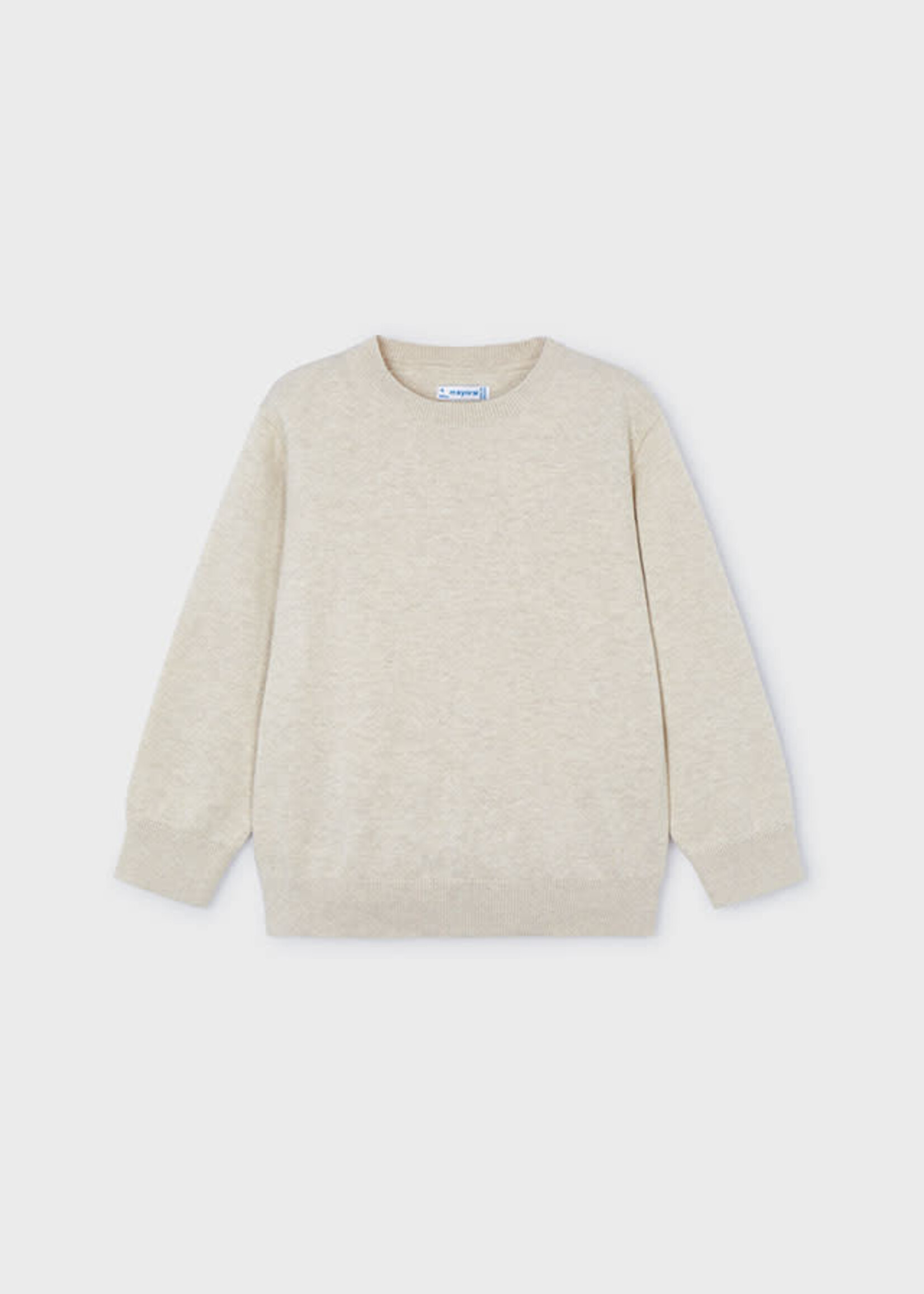 Mayoral Mayoral Basic crew neck jumper Raffia - 24 00311