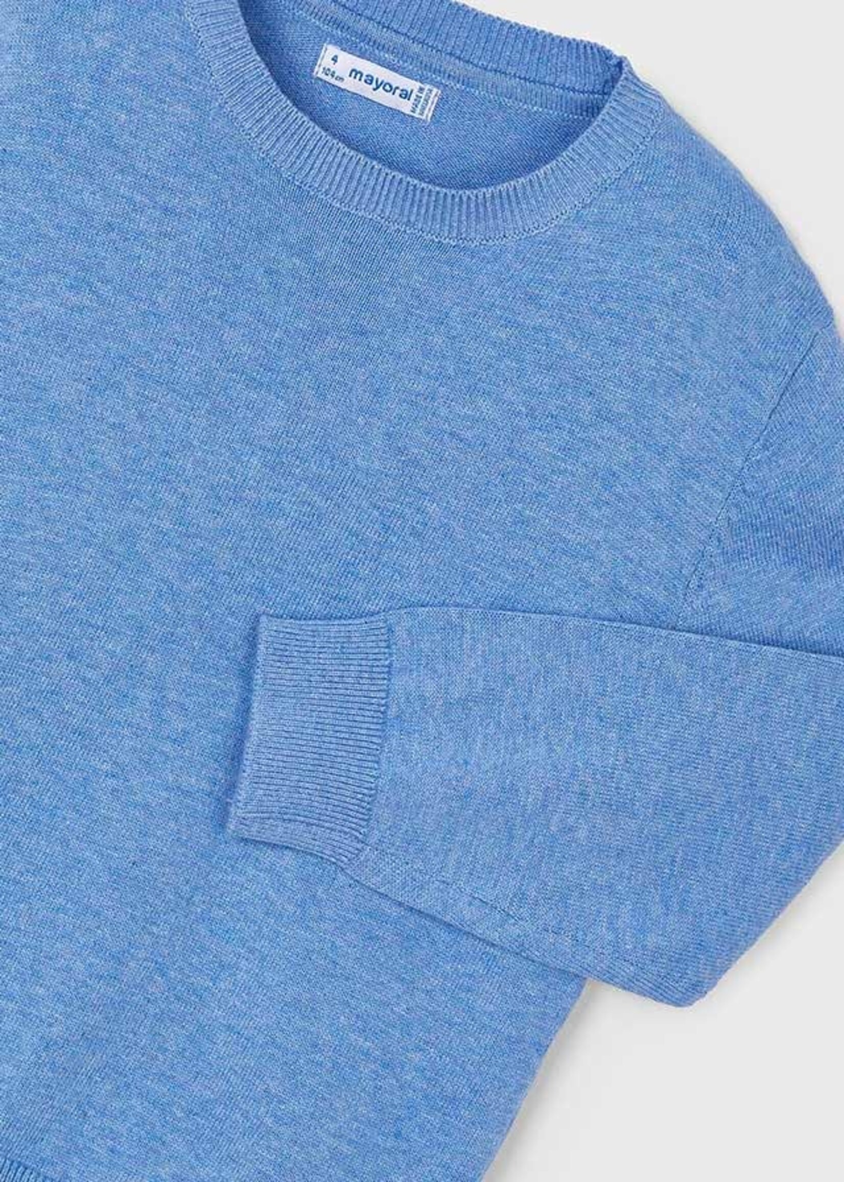 Mayoral Mayoral Basic crew neck jumper H. Ocean - 24 00311