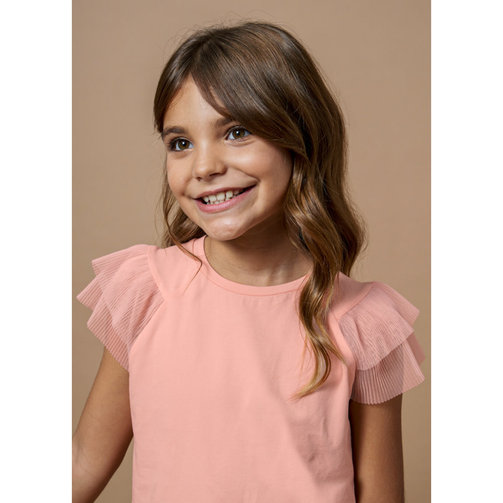 Mayoral Mayoral S/s t-shirt Tulip rose - 24 06001