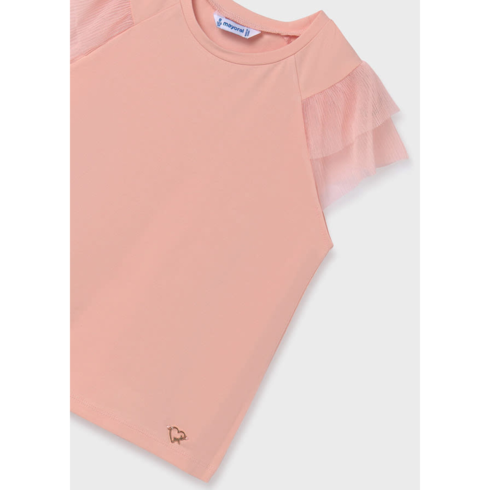 Mayoral Mayoral S/s t-shirt Tulip rose - 24 06001