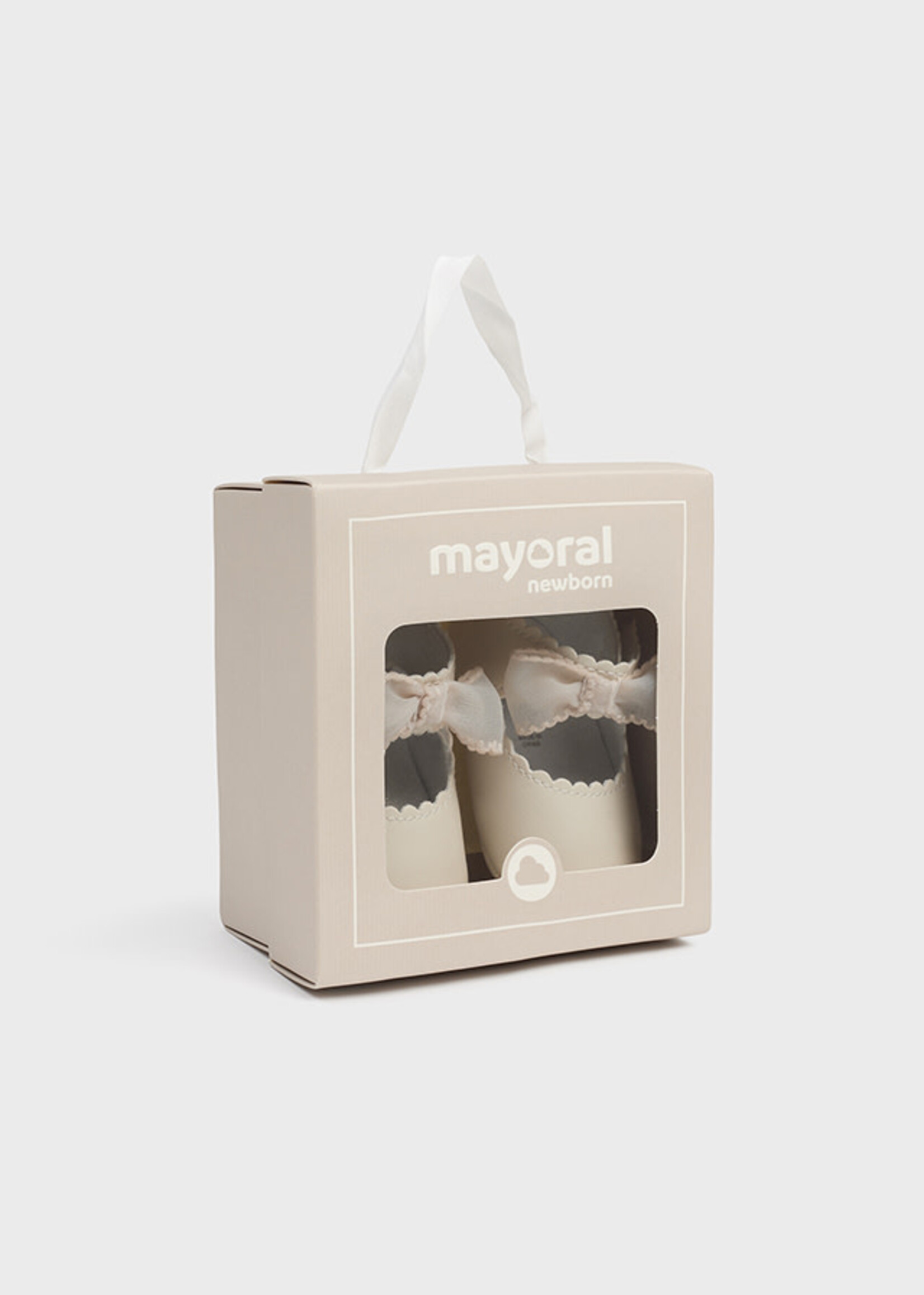 Mayoral Mayoral Bow mary jane Natural - 24 09742