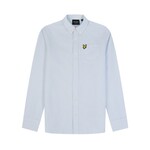 Lyle&Scott Lyle&Scott Stripe Oxford Shirt W490 Light Blue/ White - LWB2002V