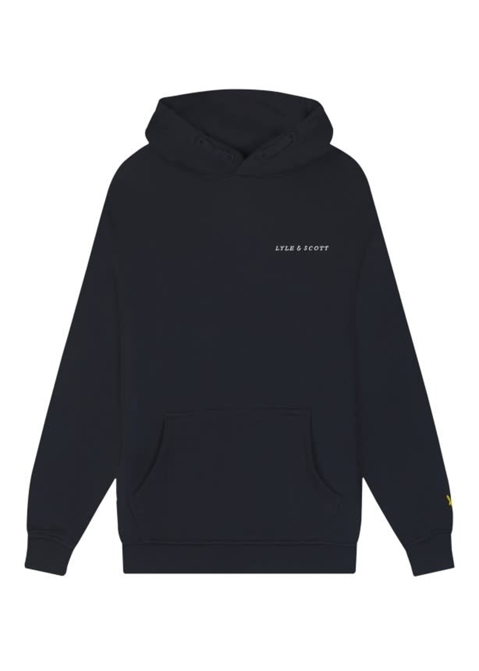 Lyle&Scott Lyle&Scott Script Embroidered Hoodie W870 Cove - MLB2020V