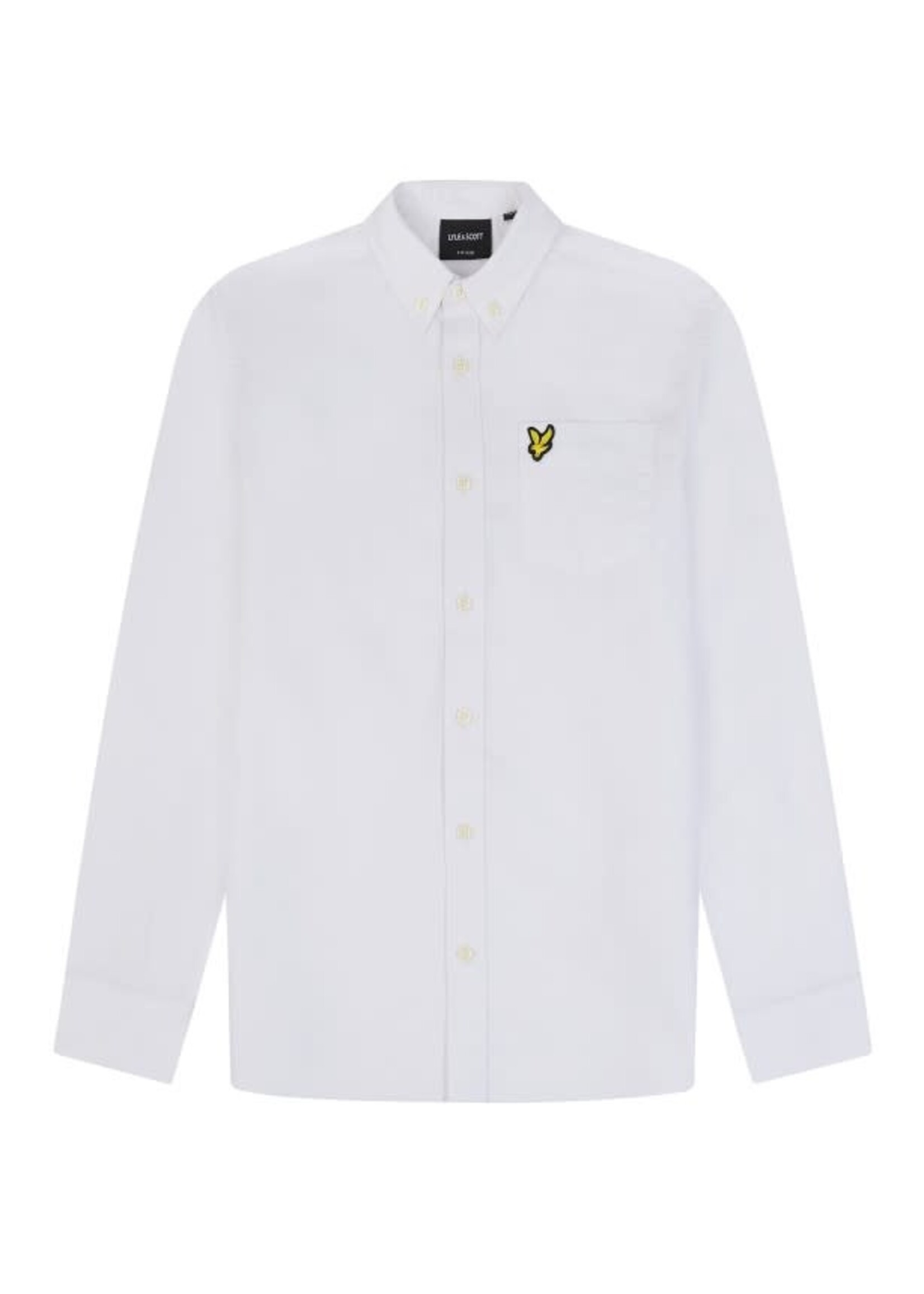 Lyle&Scott Lyle&Scott Oxford Shirt 626 White - LWB2000V