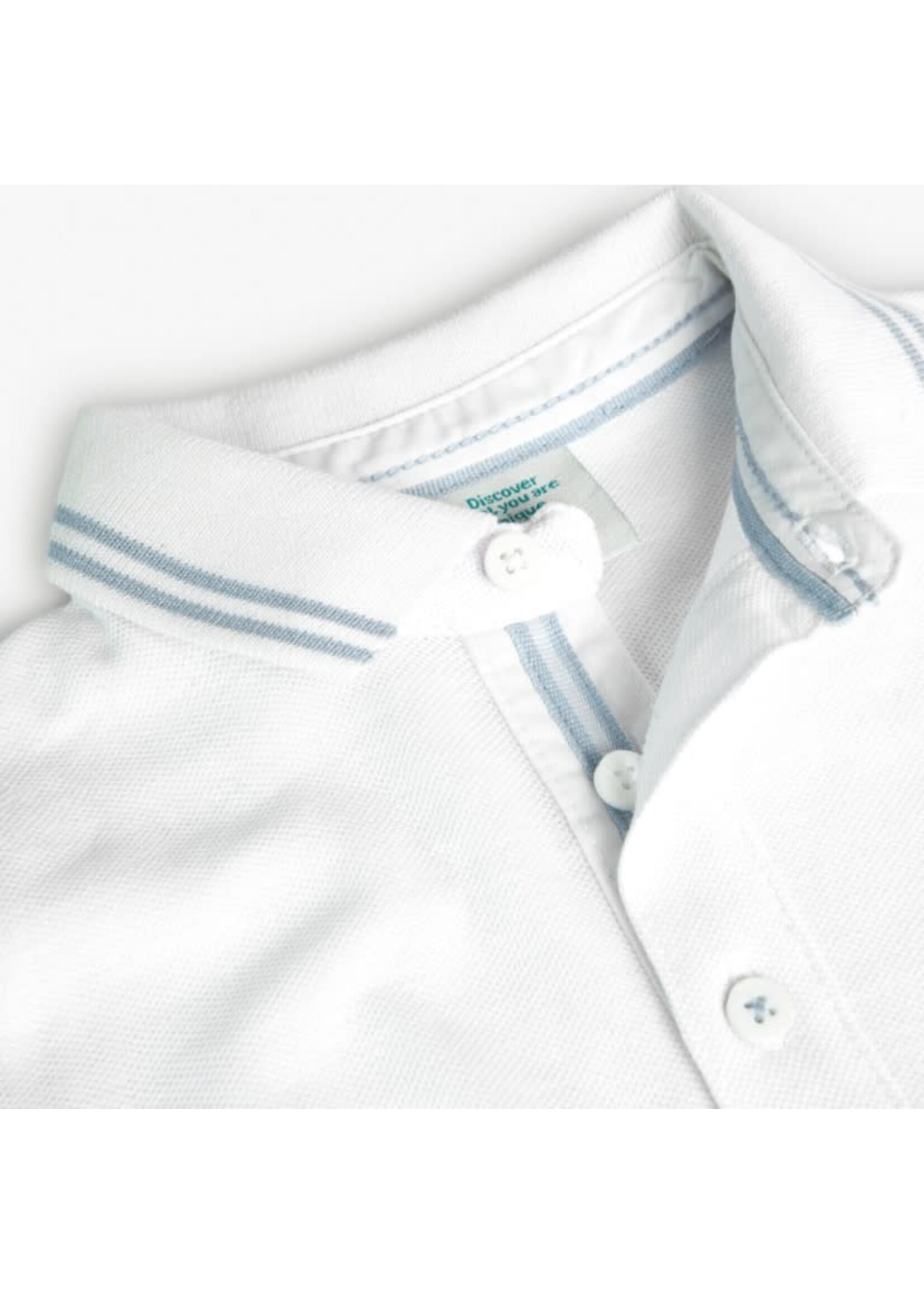 Boboli Pique polo for  boy -BCI white 718264