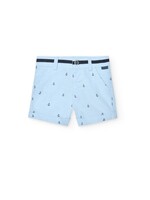 Boboli Oxford bermuda shorts for boy -BCI print 718343