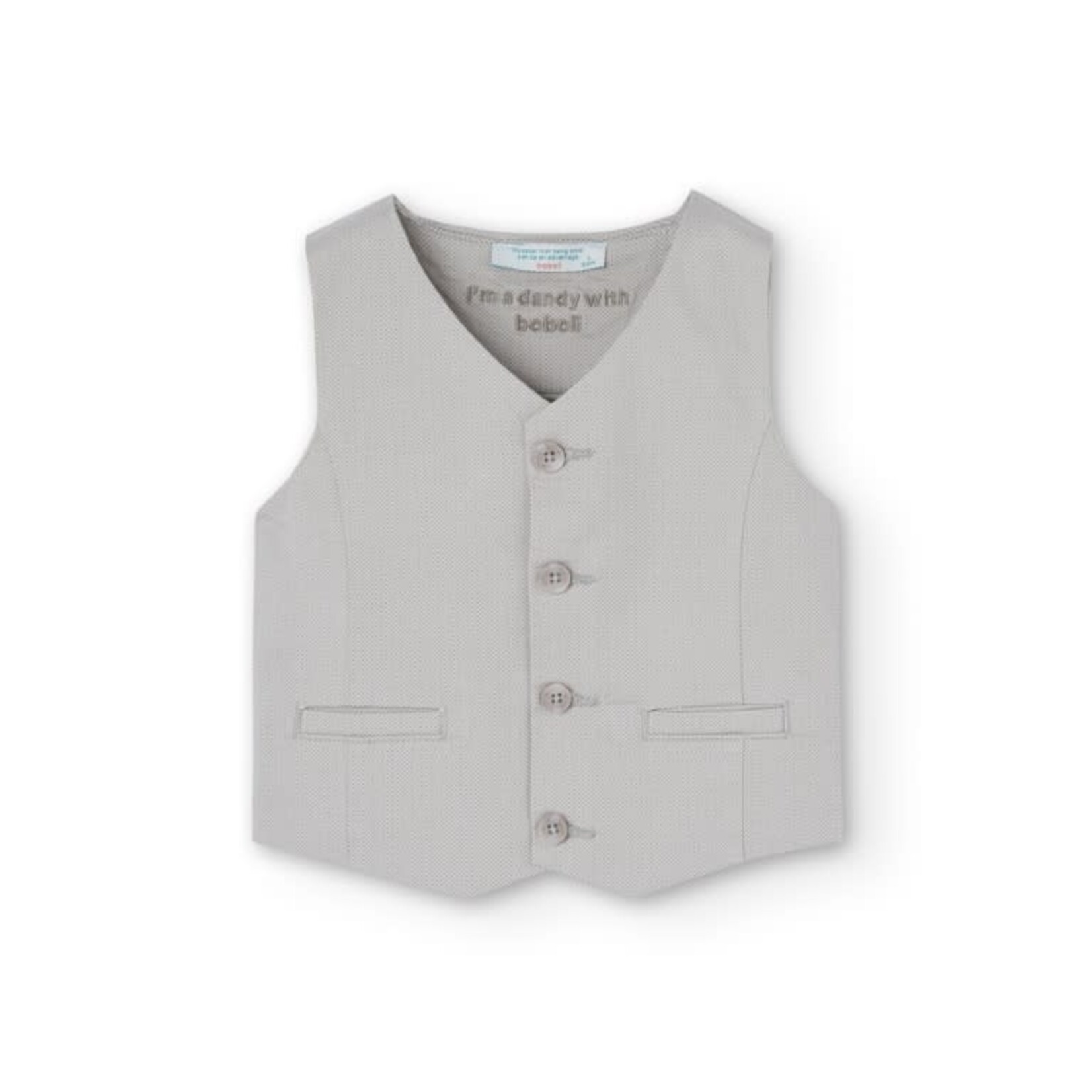 Boboli Boboli Vest satin printed for boy -BCI print 738143