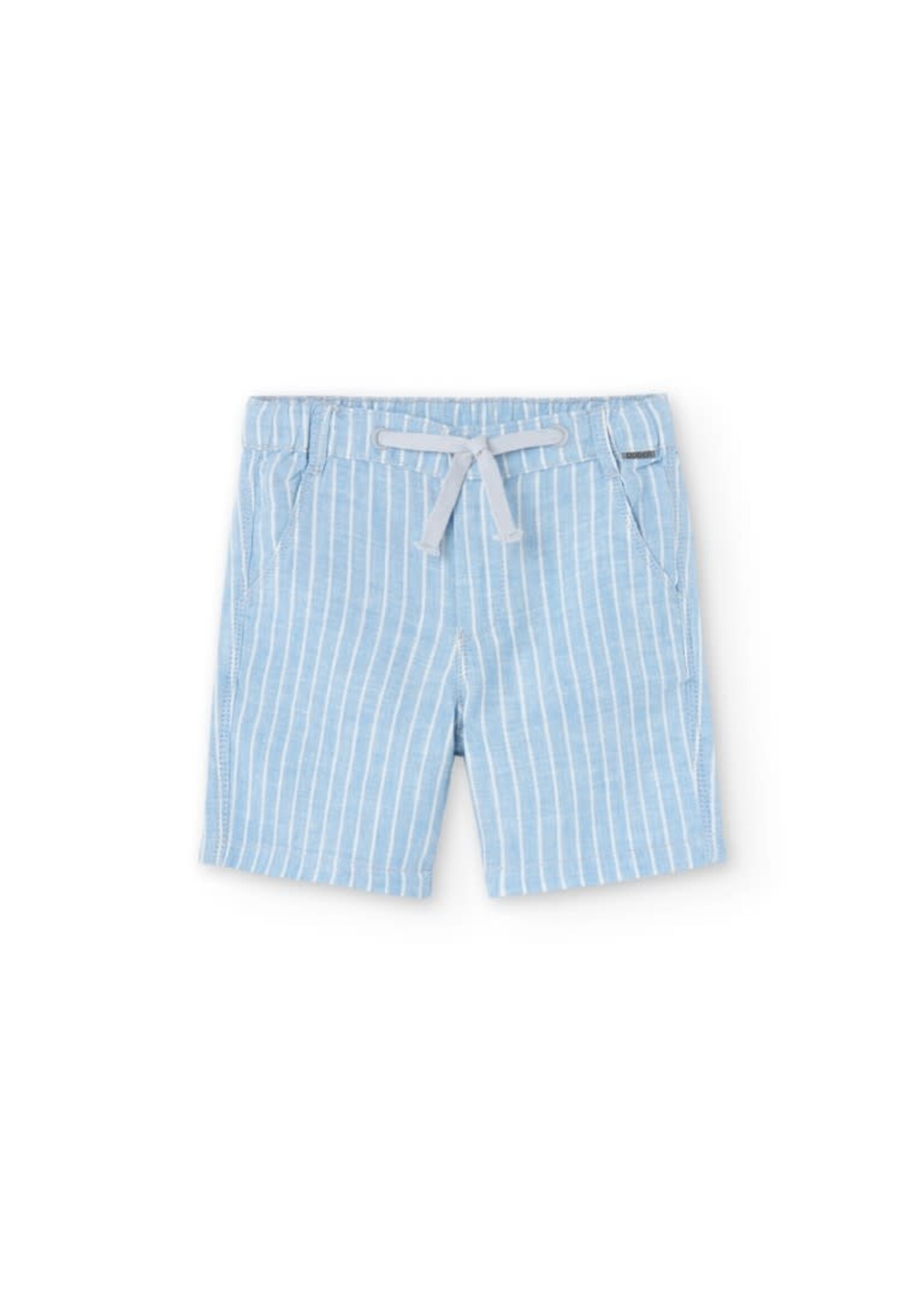 Boboli Linen bermuda shorts striped for boy stripes 738277