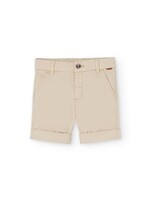 Boboli Satin bermuda shorts for boy -BCI sand 738390