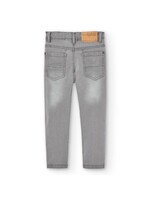 Boboli Denim stretch trousers for boy GREY 590048