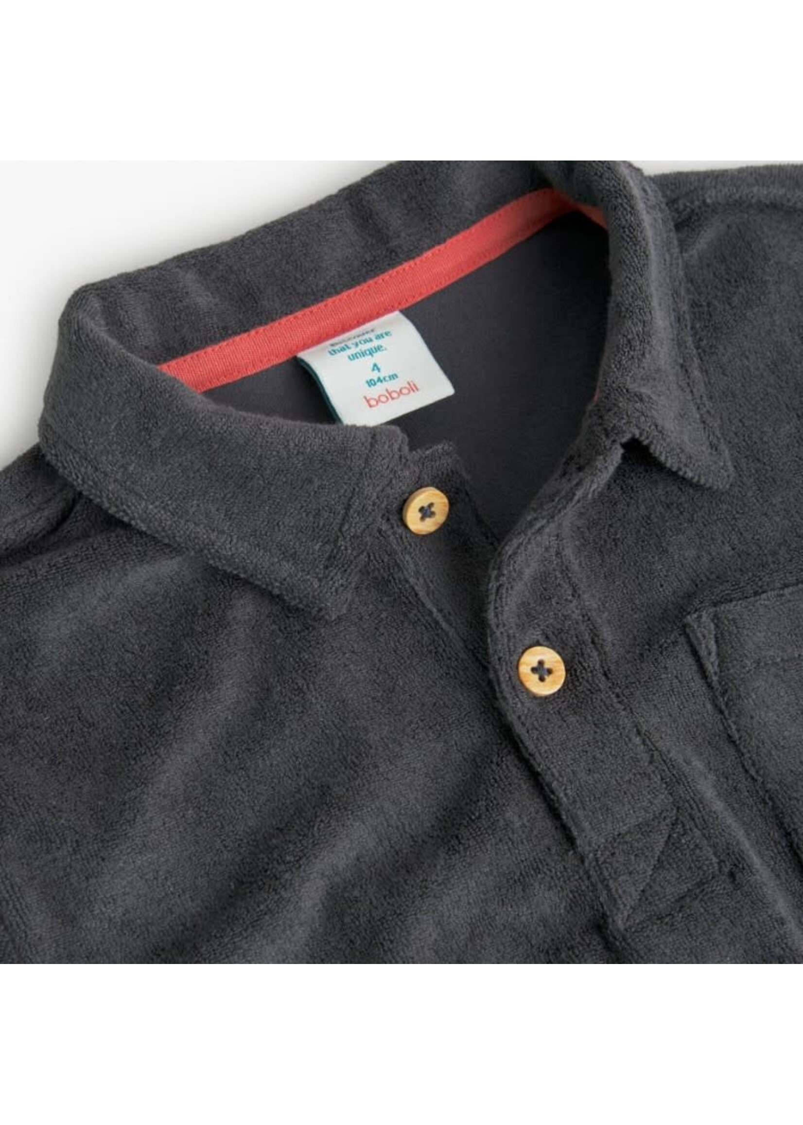 Boboli Polo for boy -BCI anthracite 518060