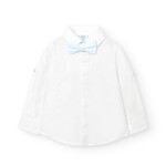 Boboli Boboli Shirt linen for  boy white 718242