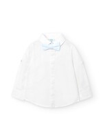 Boboli Boboli Shirt linen for  boy white 718242