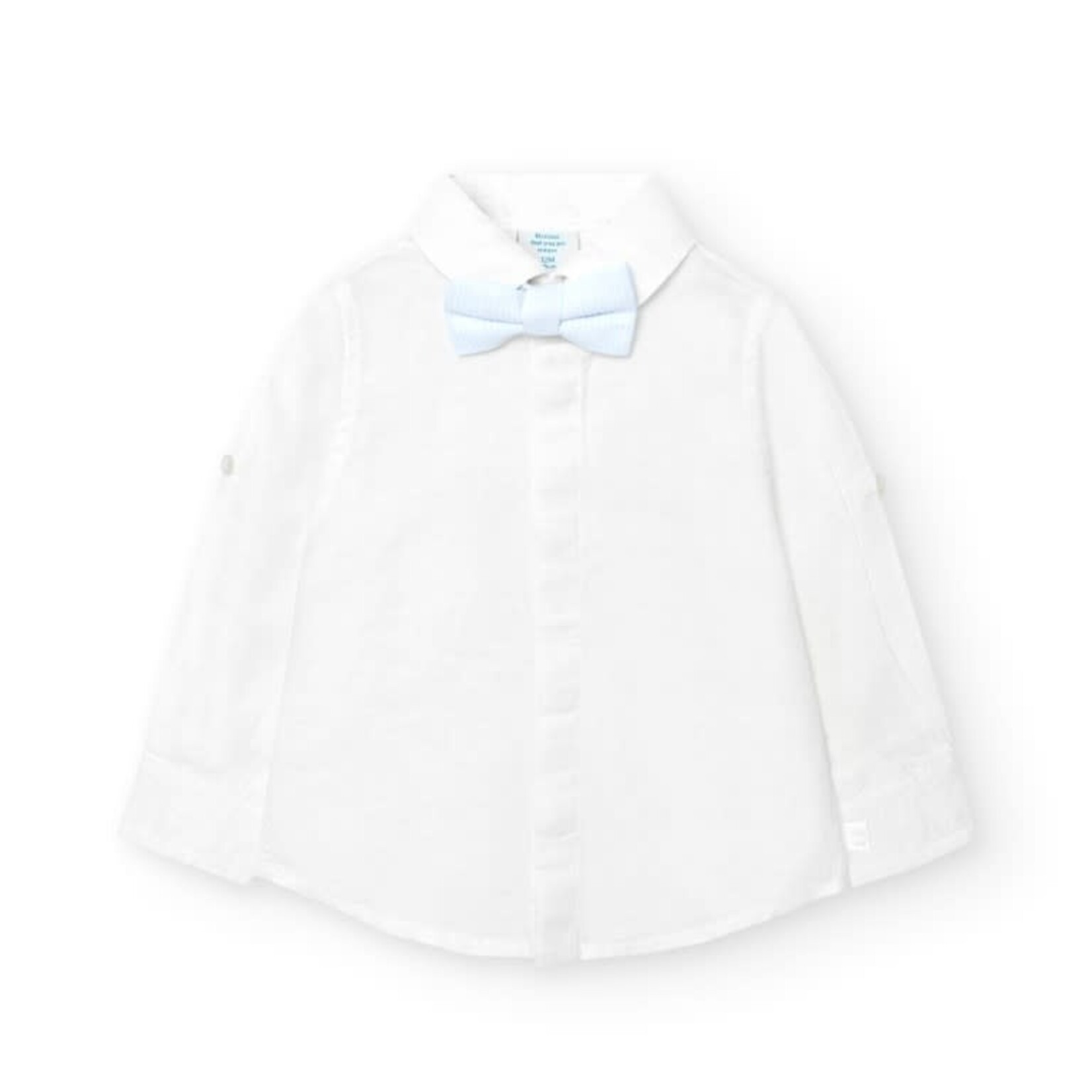 Boboli Boboli Shirt linen for  boy white 718242