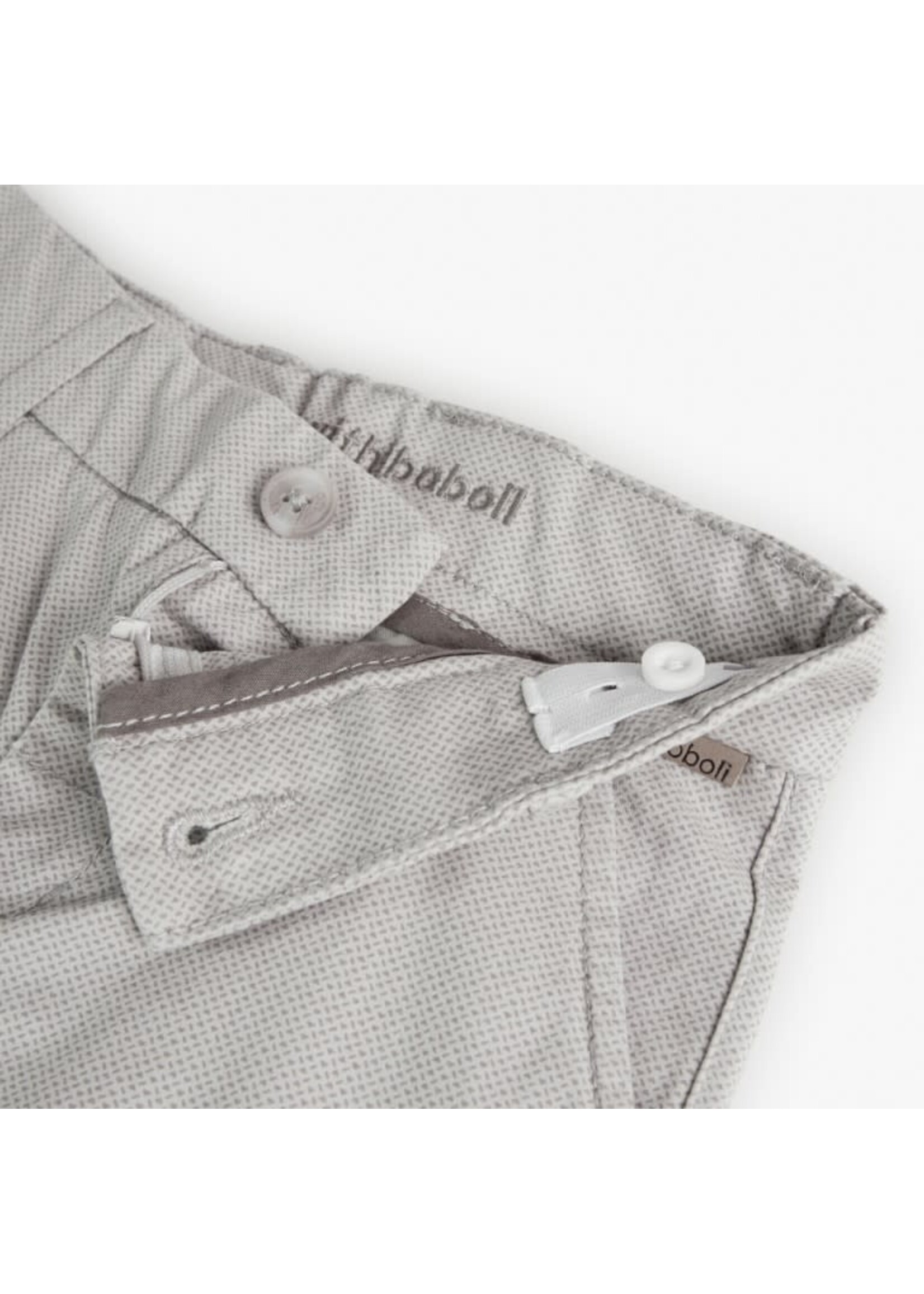 Boboli Stretch satin trousers for boy -BCI print 738165