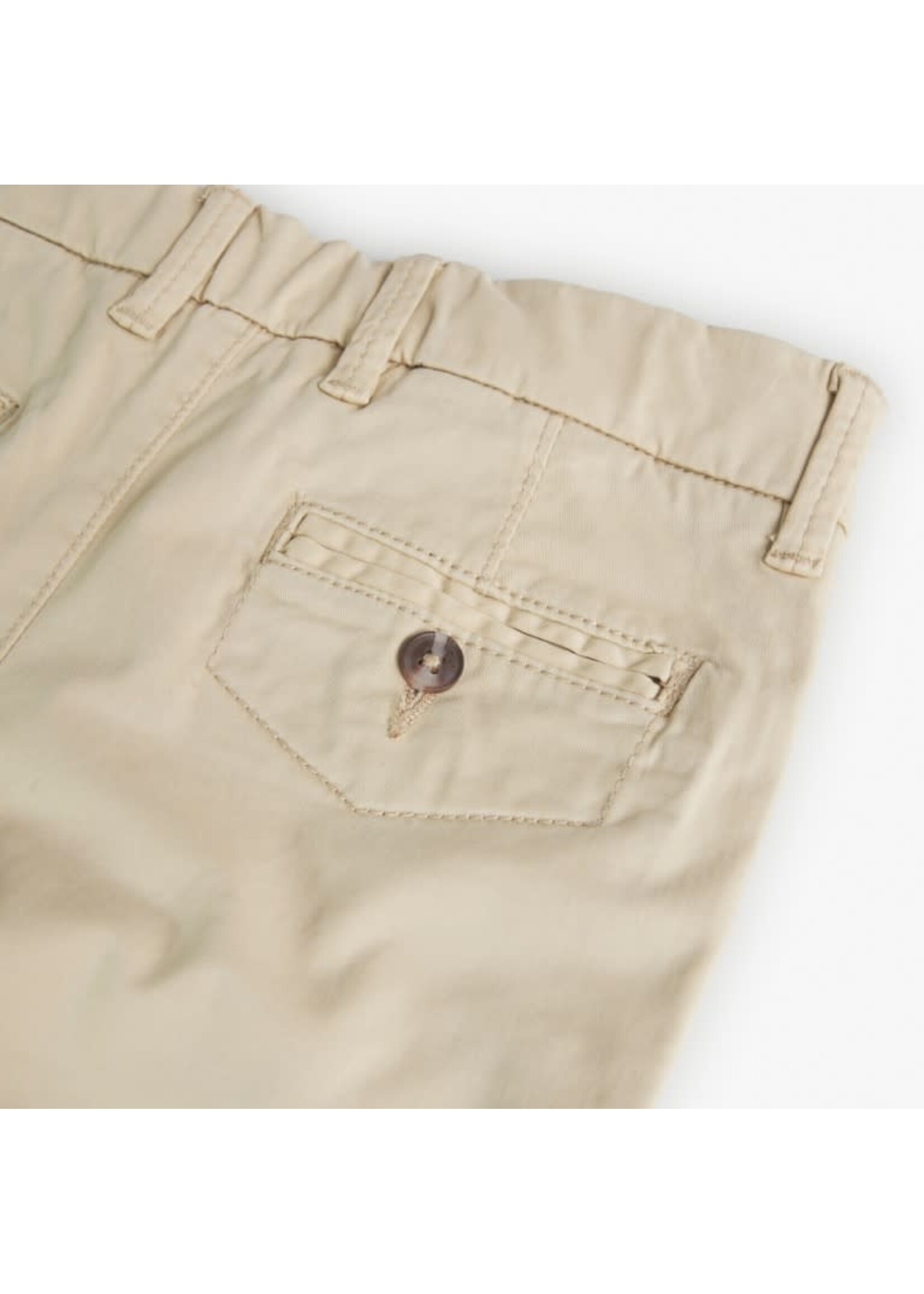 Boboli Boboli Stretch satin trousers for boy -BCI sand 738367