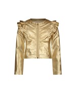 Le Chic Le Chic ARLYN gold fake leather jacket C312-5120 Champagne