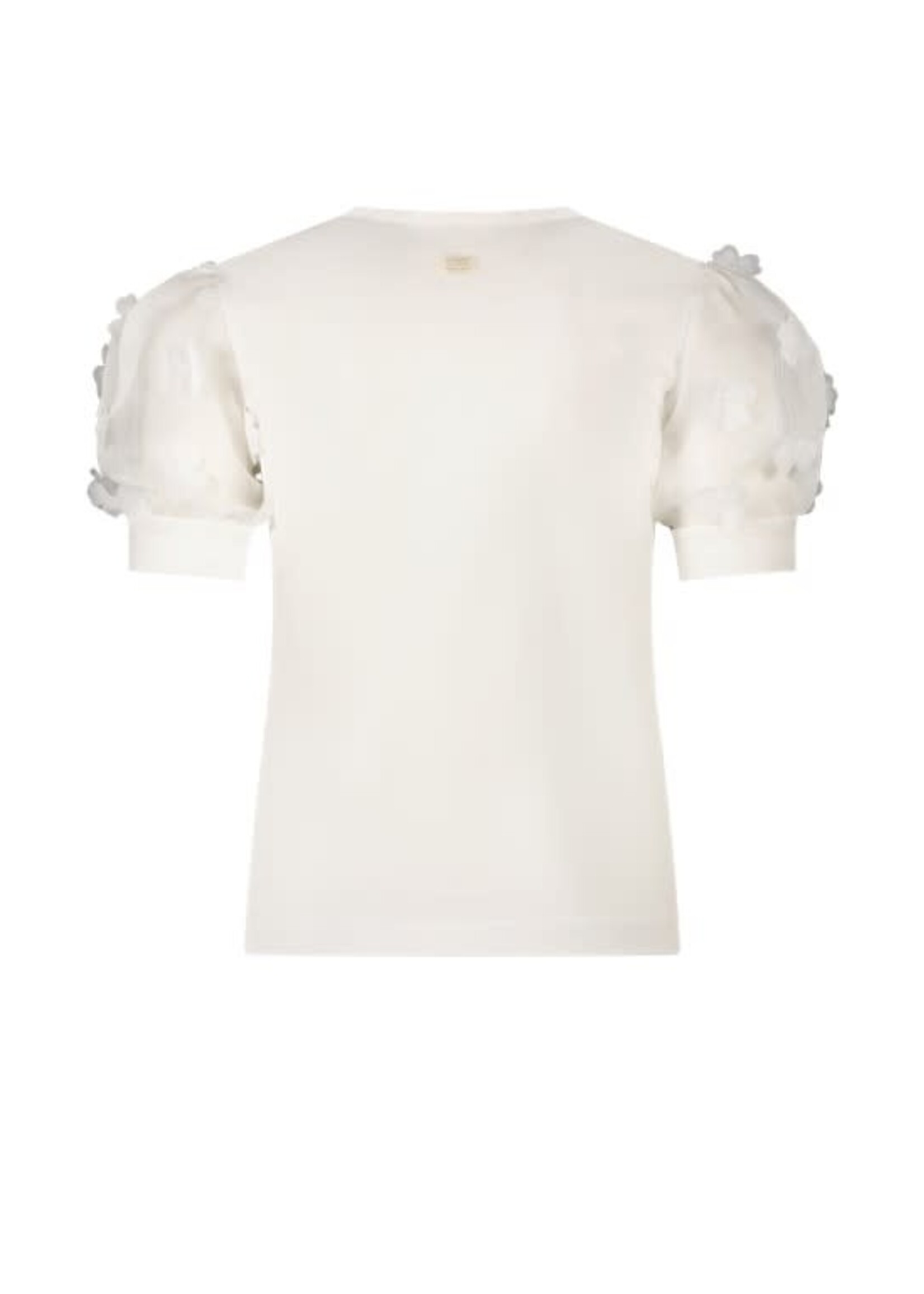Le Chic Le Chic NOSHANY flower voile T-shirt C312-5400 Off White