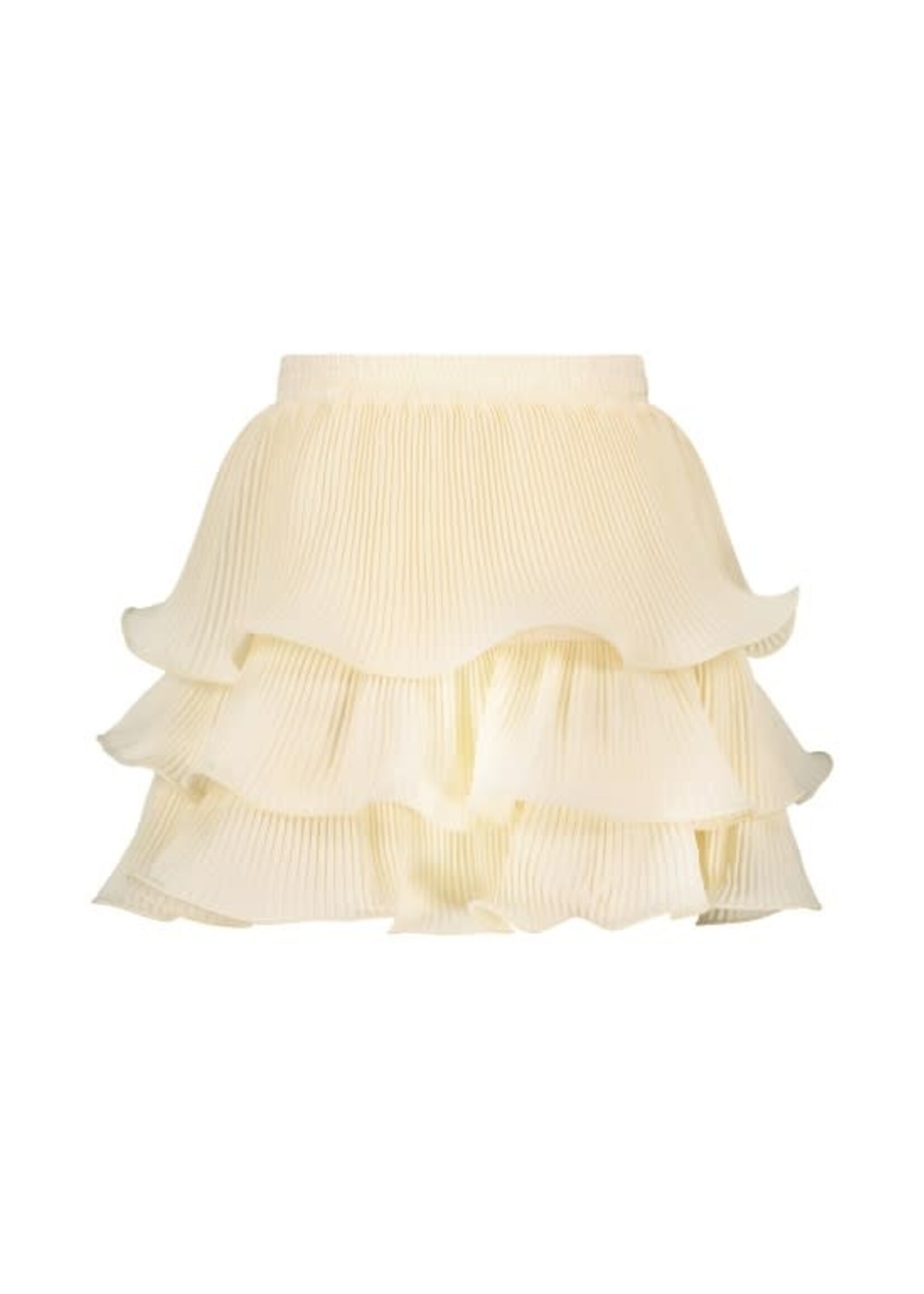 Le Chic Le Chic TESRA plisée skirt C312-5730 Pearled Ivory